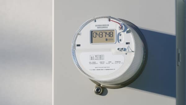 Net Metering in Colorado Springs, Part 1 Feature Image: Electric meter on side of building